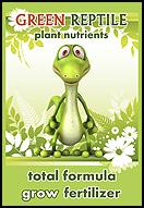 green reptile grow fertiliz