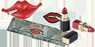 lipstick smokingspipe gift set