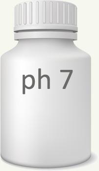 Solution de tampon pH 7