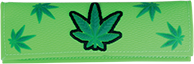 plastic wallet leaf design