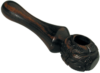 wooden spoon marijuana smoking pipe